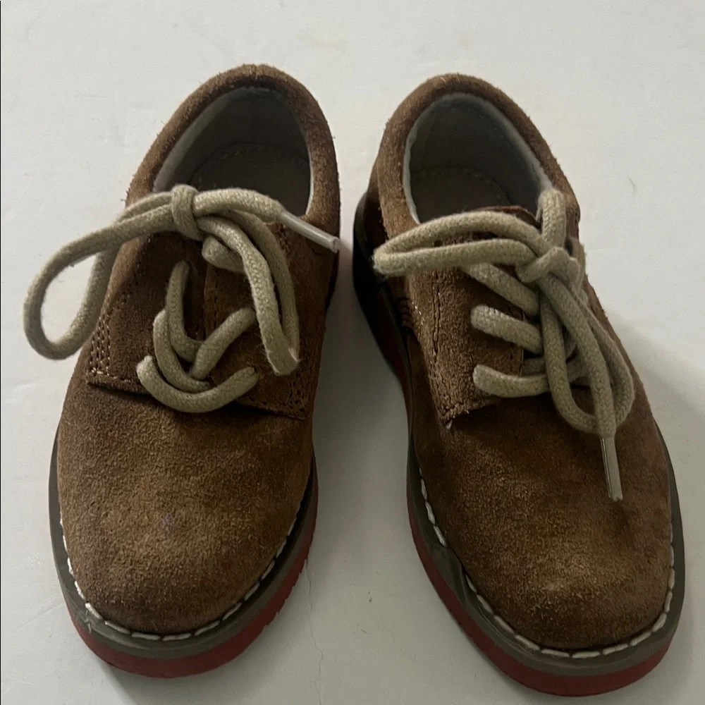 Tucker + Tate Tan Suede Kids Dress‎ Shoes 5 1/2 D